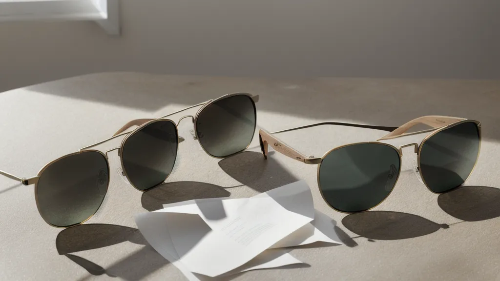 Cleaning a polarized prescription lens after an outdoor workout