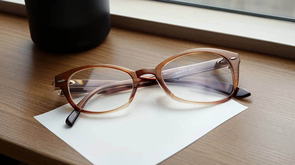 A detailed spreadsheet tracking prescription lens orders and specifications