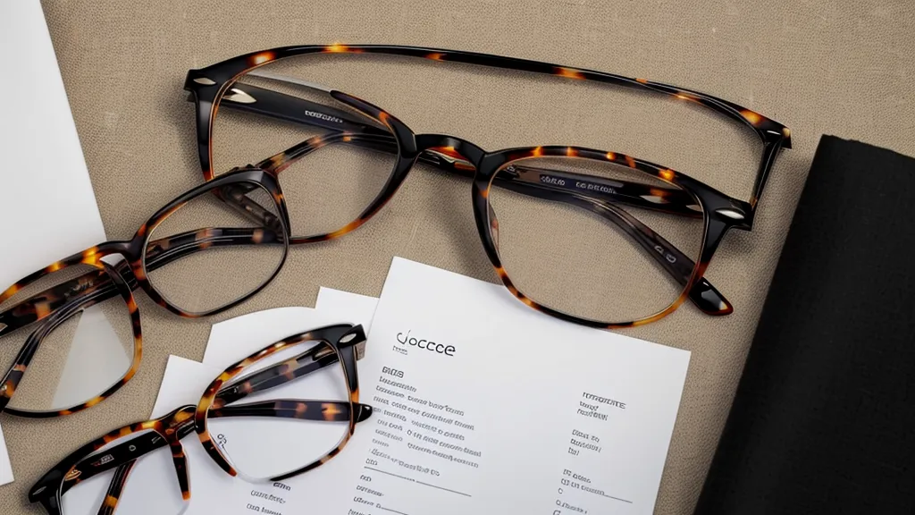 Two pairs of prescription glasses in different frame styles side by side