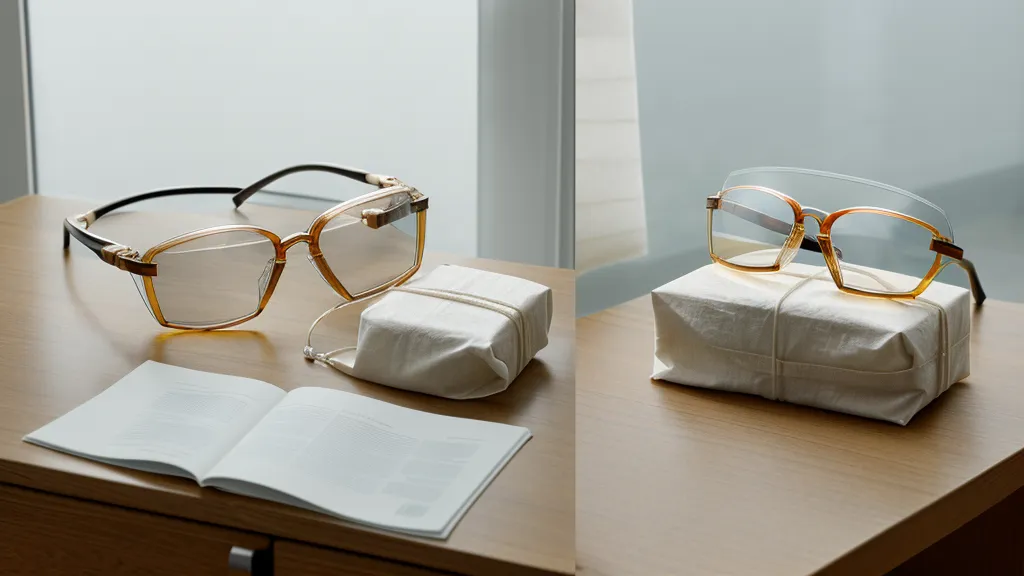 Comparison of standard prescription glasses versus wrap-around safety eyewear